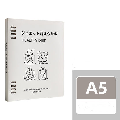 B5 Loose Spiral Notebook Detachable Notebook