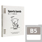 B5 Loose Spiral Notebook Detachable Notebook